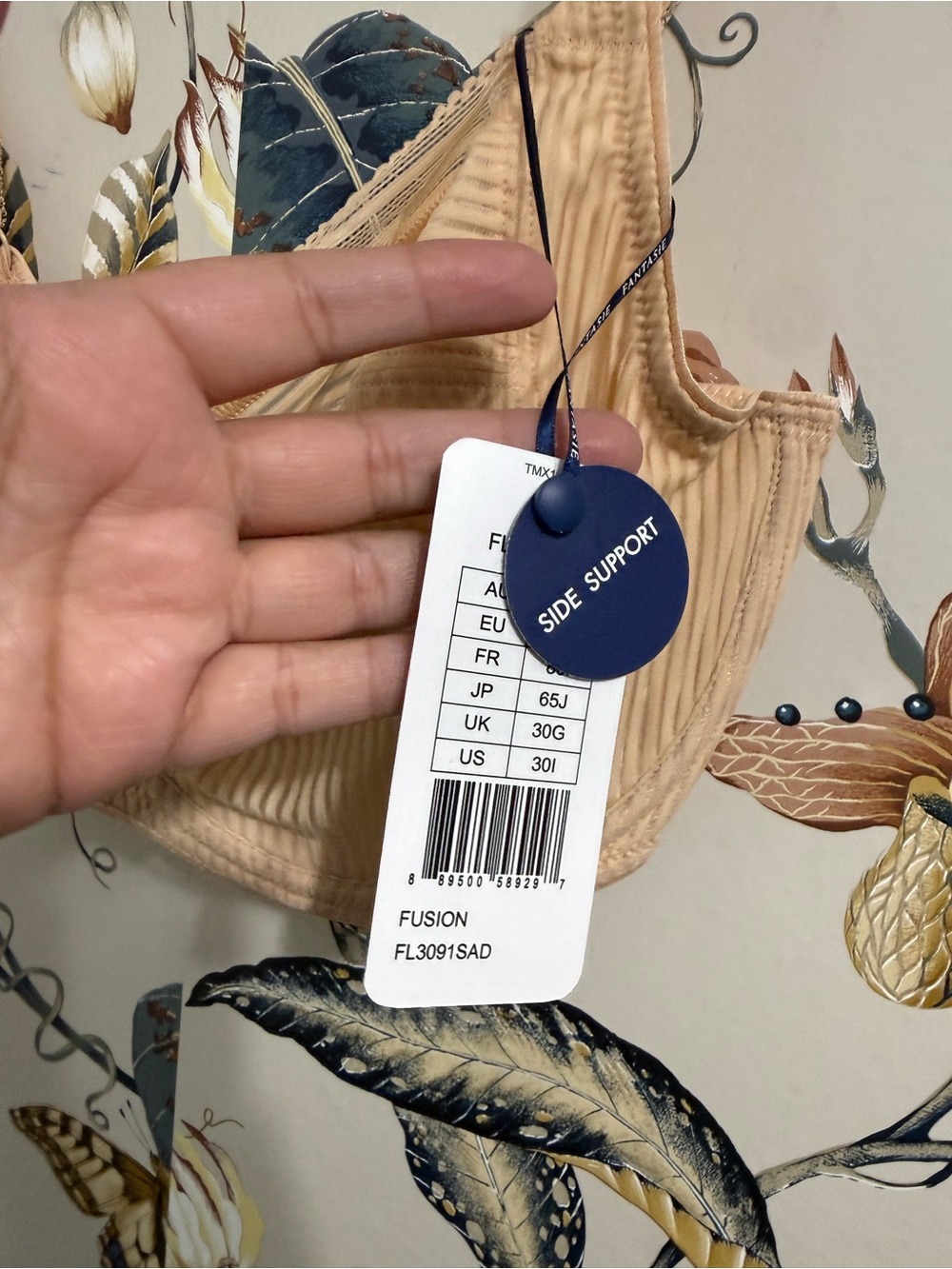 Fantasie Fantasie Fusion Side Support Bra Size 30I - Picture 9 of 10